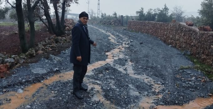 YRP İslahiye İlçe Başkanı Haydar Özkan’dan Yol Tepkisi