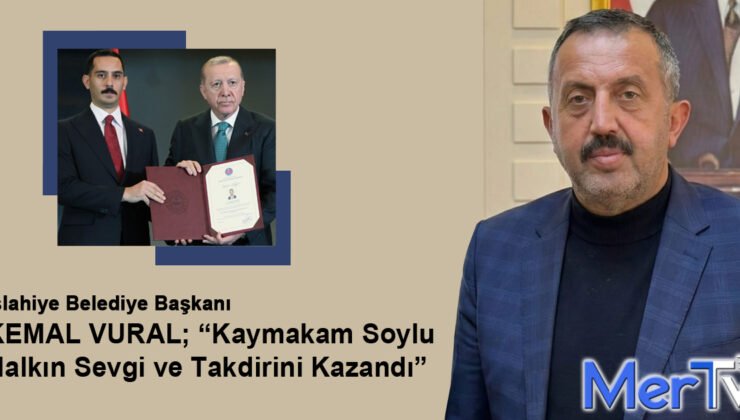 Başkan Vural’dan Kaymakam Soylu’ya Kutlama