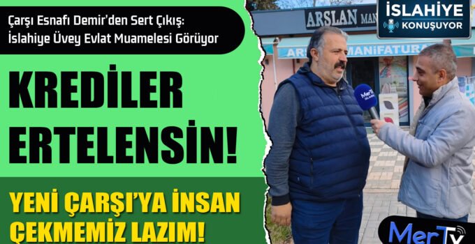 İslahiye’nin Vekili Yok, Üvey Evlat Durumundayız…