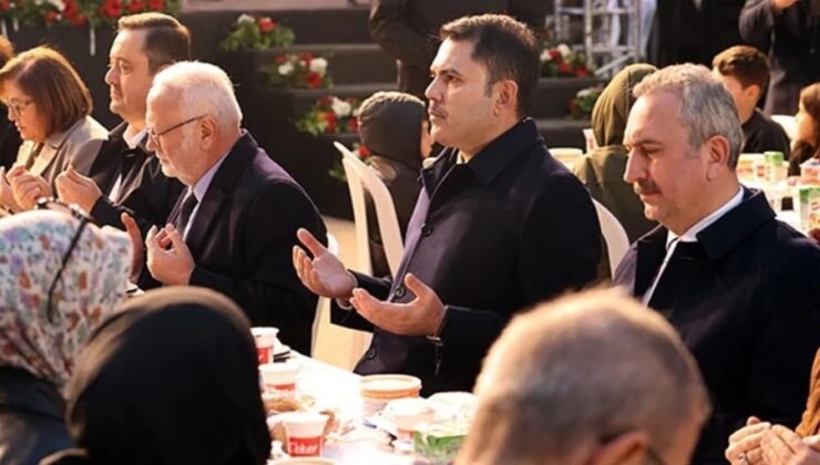 Bakan Kurum, Nurdağı’nda “İlk evim, ilk iftarım” Programına Katıldı