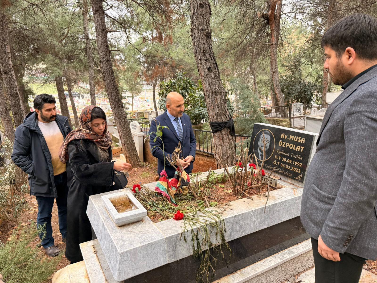Gaziantep Barosu’ndan Deprem Şehitleri İçin Anma Ziyareti