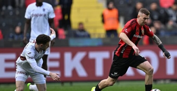 Gaziantep FK Trabzonspor’a Kaybetti 2-1