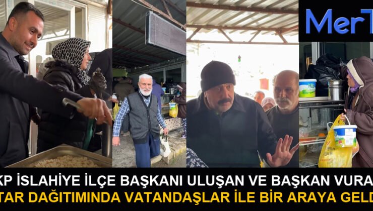 Başkan Vural ve Uluşan Vatandaşla İftarda Buluştu