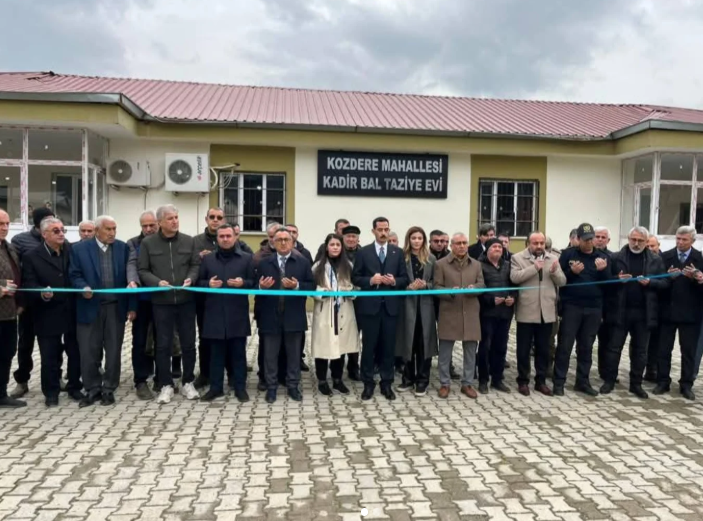 Kozdere’ye Kadir Bal Taziye Evi Açıldı