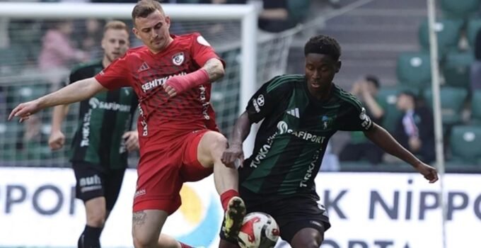 Gaziantep FK Kocaeli’nde Kayıp 0-3