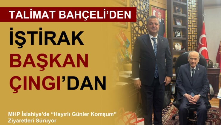 Başkan Çıngı’dan “Hayırlı Günler Komşum” Ziyaretleri Sürüyor