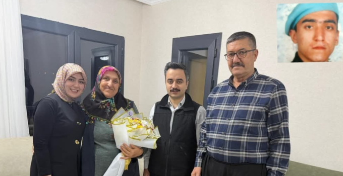 Nurdağı Kaymakamı’ndan Şehit Ailesine Ziyaret