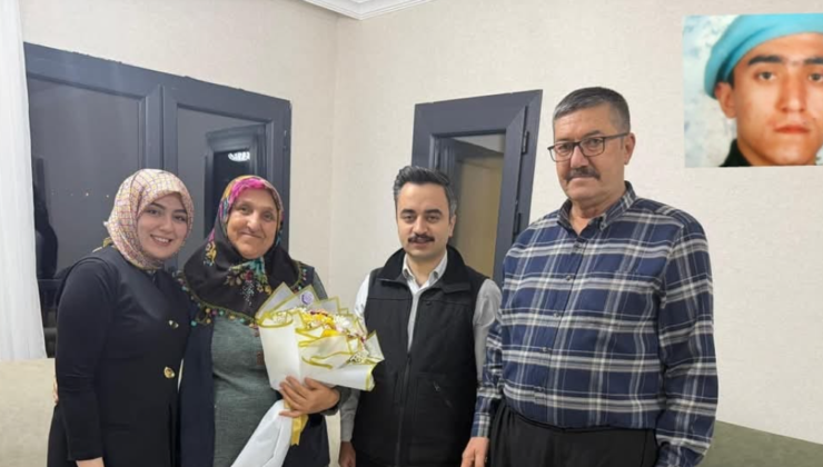 Nurdağı Kaymakamı’ndan Şehit Ailesine Ziyaret