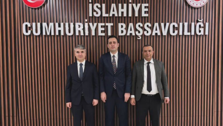 Gaziantep Yargı Heyetinden İslahiye Adliyesi’ne Ziyaret