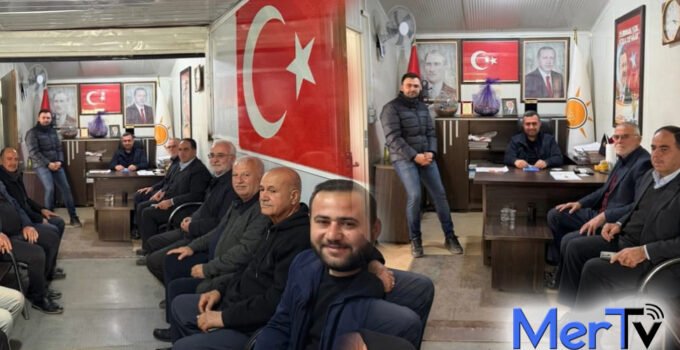 İslahiye Ak Parti’de Teşkilat Çalışmaları Masaya Yatırıldı