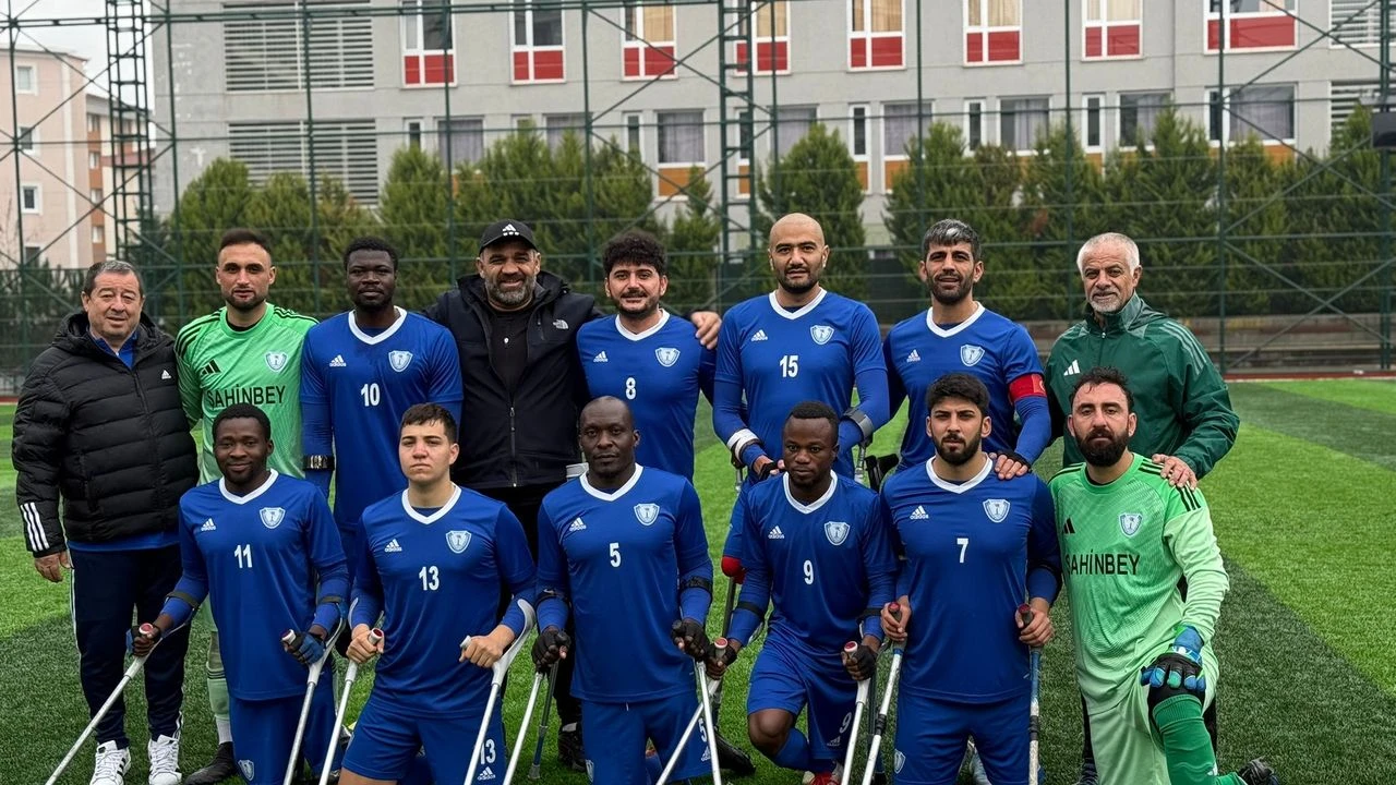 Şahinbey Ampute Şampiyonluğa Yürüyor