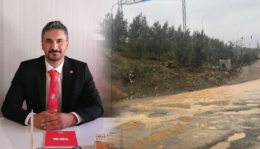CHP İslahiye İlçe Başkanı Yıldırımtürk’ten Bozuk Yollara Sert Tepki
