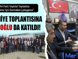 Fedaioğlu’nun da Katılımıyla İslahiye Ak Parti Toplantısı Gerçekleşti
