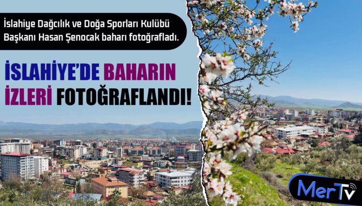 İslahiye’de Baharın Habercisi Çiçekler Açtı