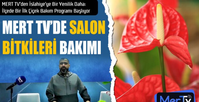 İslahiye’de Bir İlk: Mert TV ile Salon Süs Bitkileri Üzerine Program