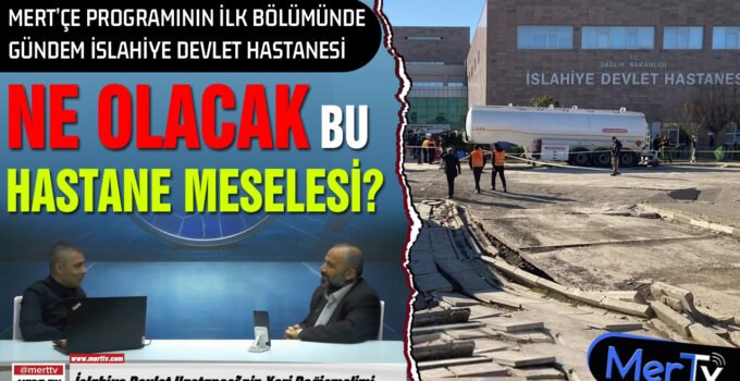 Ne Olacak Bu Hastane Meselesi? Mert’çe Programının İlk Konuğu Enver Polat ile Gündem Üzerine