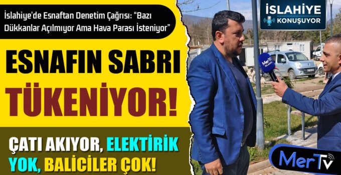 Yeni Çarşıda Denetim Çağrısı: Hava Parası Yüzünden Esnaf Boş Dükkanı Tutamıyor