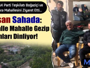 Başkan Uluşan Boğaziçi ve Sulumağara Mahallelerini Ziyaret Etti