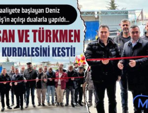 Başkan Uluşan ve Türkmen’den Dualarla Açılış