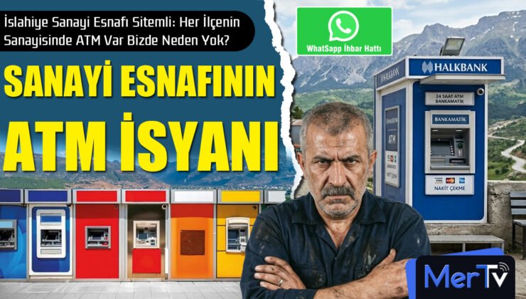 İslahiye Sanayi Esnafından ATM İsyanı: ATM Yok Mağduruz