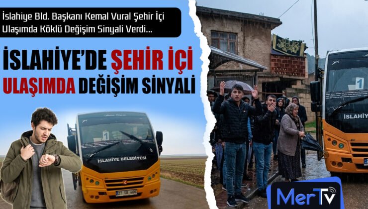 Vatandaş Şikâyetçi, Başkan Vural İslahiye’de Ulaşımda Değişim Sinyali Verdi