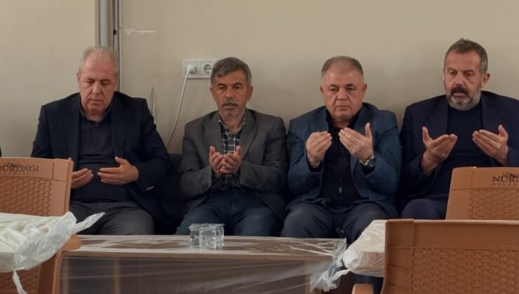 Ak Parti Heyeti Tuna Ailesinin Acısını Paylaştı