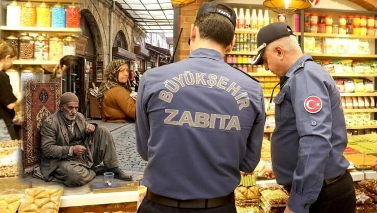 G.Antep’te Dilenci Artışı: İşyeri Denetimleri Sürüyor