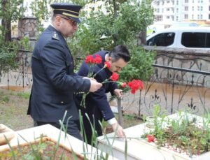 Nurdağı’nda Polis Haftası Şehitlere Dualarla Kutlandı
