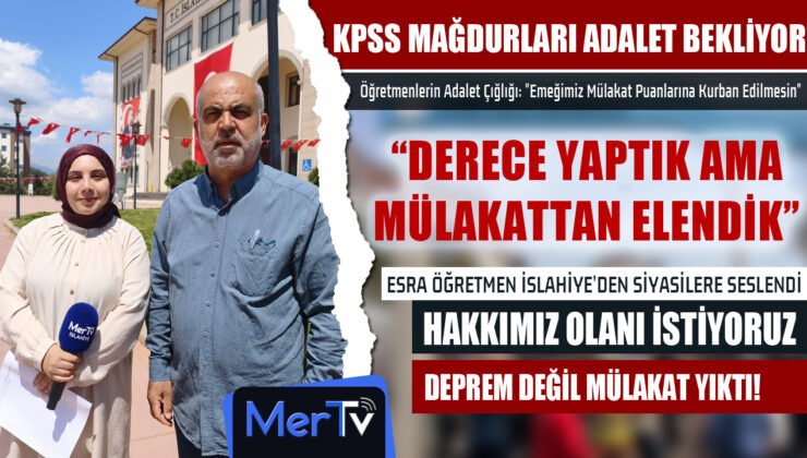 KPSS Mülakat Mağdurları Adalet Bekliyor: “Emeğimizin Karşılığını İstiyoruz”