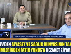 MERT TV’den Fatih Yunus’a Nezaket Ziyareti