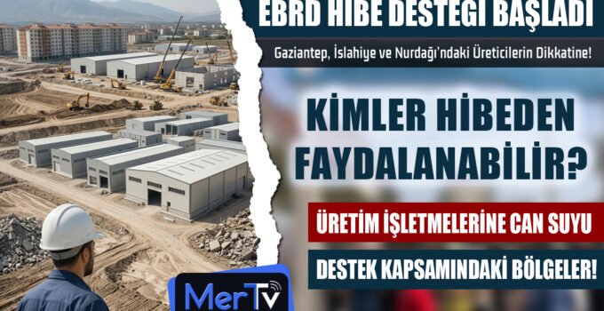 İslahiye ve Nurdağı’nda Hibe Desteği Başvuruları Başladı!