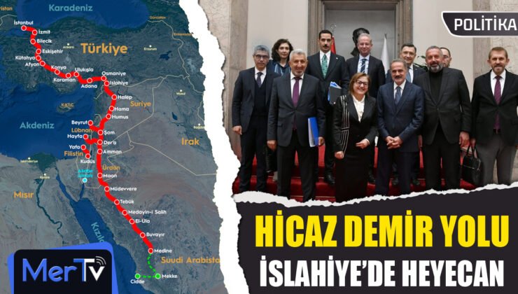 İslahiye’de Hicaz Demiryolu Heyecanı: TCDD’ye Teşekkür Ziyareti