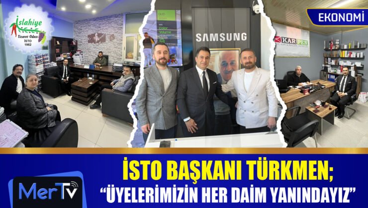 İSTO Başkanı Selahattin Türkmen’den Üye İşletmelere Nezaket Ziyaretleri