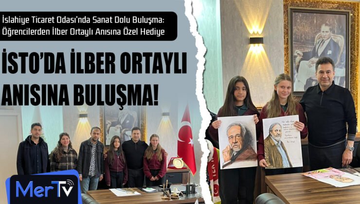 Başkan Türkmen’e İlber Ortaylı Anısına Öğrencilerden Hediye