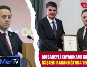 Musabeyli Kaymakamı Erdem Karanfil’e İçişleri Bakanlığı’ndan Yeni Görev