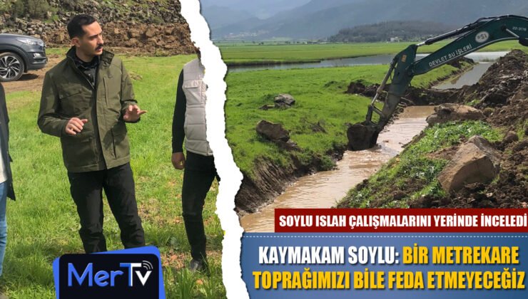 Kaymakam Soylu Türkbahçe’de Konuştu: “Bir Metrekare Toprağımızı Bile Feda Etmeyeceğiz”