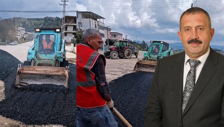 İslahiye’de Yol Yapım Çalışmaları Başladı