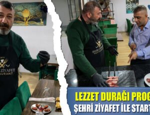 Mert TV’de Lezzet Rüzgarı: ‘Lezzet Durağı’ Şehri Ziyafet ile Başladı