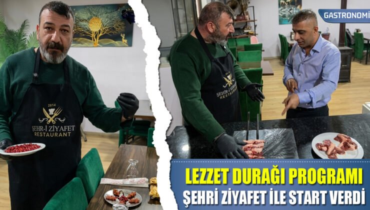 Mert TV’de Lezzet Rüzgarı: ‘Lezzet Durağı’ Şehri Ziyafet ile Başladı