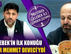 Mert TV’de Edebiyat Rüzgarı: Yazar Mehmet Deveci, Mustafa Gelebek’in Sorularını Yanıtladı