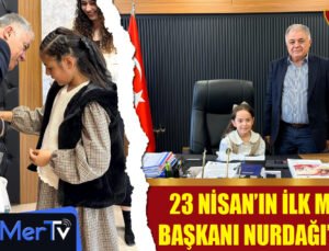 23 Nisan’ın İlk Küçük Başkanı Nurdağılı Minik Nimet Nur Oldu