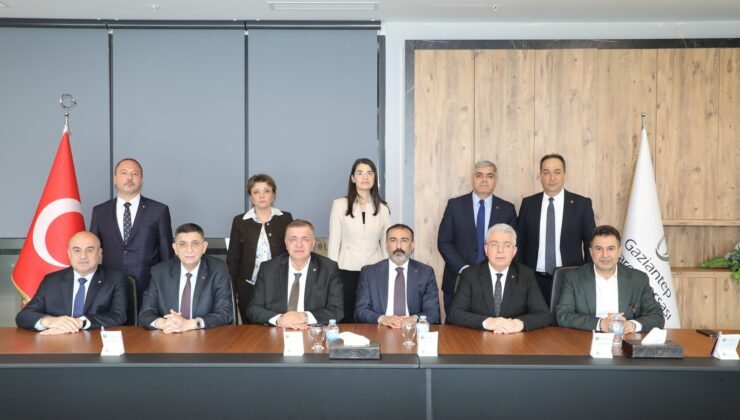 Türkmen Gaziantep’te Oda ve Borsalar Toplantısına Katıldı