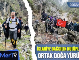 İslahiyeli Dağcılık Kulüplerinden Ortak Doğa Yürüyüşü