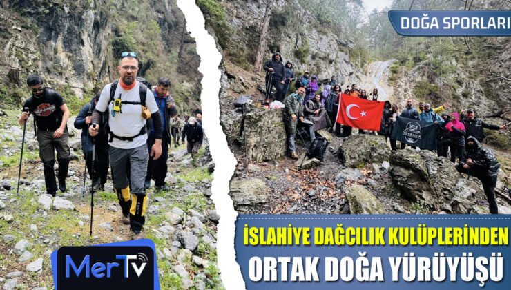 İslahiyeli Dağcılık Kulüplerinden Ortak Doğa Yürüyüşü