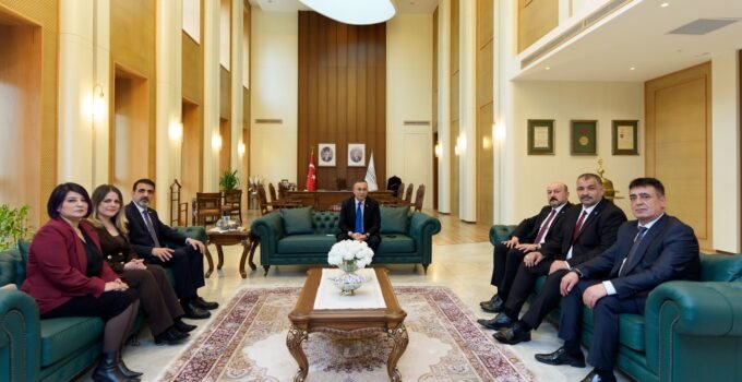 Anahtar Parti Gaziantep Kurmaylarından Vali Çeber’e Ziyaret