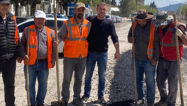 CHP’li Baştemur’dan Asfalt Döken Emekçilere Teşekkür