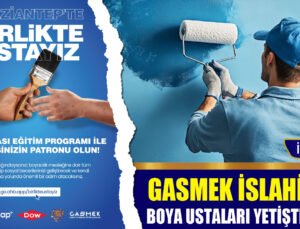 GASMEK İslahiye’de Boya Ustaları Yetiştirecek Başvurular Başladı