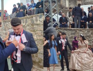 Başkan Özkan’dan Genç Çifte Geleneksel Nişan Tebriği