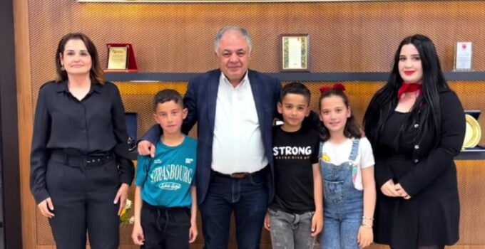 Nurdağı’nın Gururu: Matematik Şampiyonları Başkan Yıldırır’la Buluştu