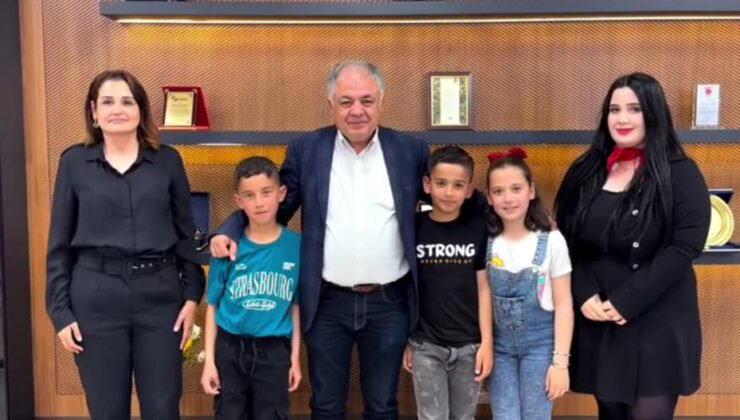Nurdağı’nın Gururu: Matematik Şampiyonları Başkan Yıldırır’la Buluştu